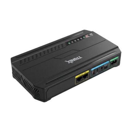 Джерело безперебійного живлення DC UPS Trinix TRX-MUPS-1848 Type-C (24000mAh LiFePo4) 5V/9V/12V/48V/PoE, LiFePo4 4*6Ah, для роутера і медіаконвертера - Зображення 5