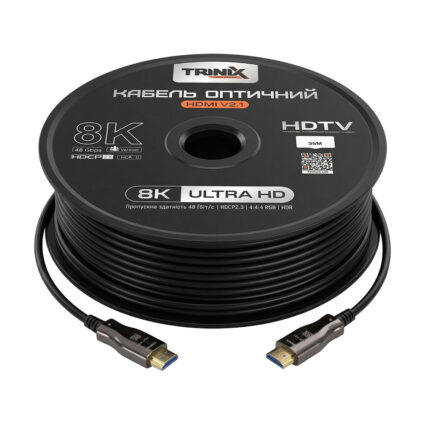 Кабель HDMI V2.1 оптичний 35м Trinix (AOC-HDMI8k-35m) — изображение 4