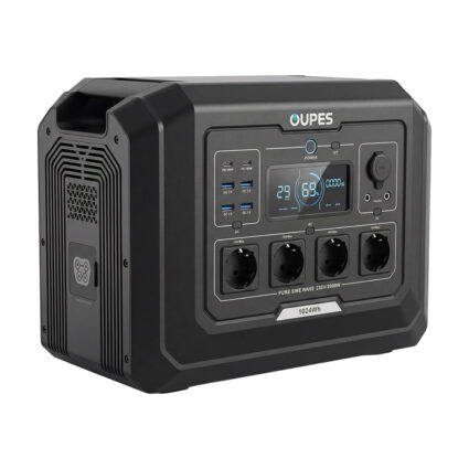 Портативна зарядна станція OUPES Mega 1 S1 2000W 1024Wh LiFePO4 — изображение 3