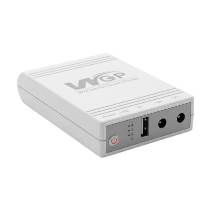 Джерело безперебійного живлення Mini UPS WGP UPS103A 10400mAh 5V/12V/12V, Li-ion 4*2.6Ah, для роутера та оптичного терміналу - Зображення 3