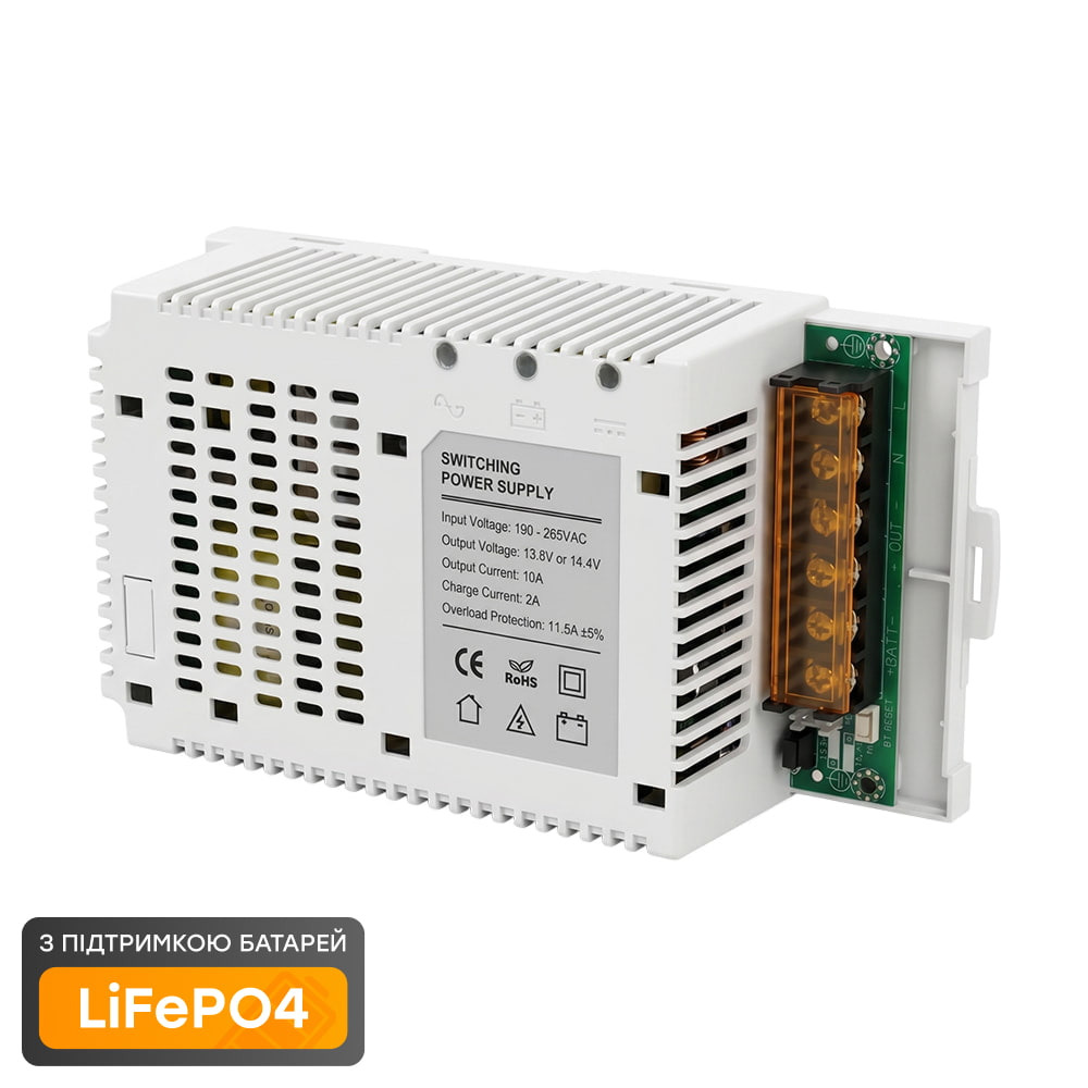 000024313_1_11_24 Плата ДБЖ Trinix PSU-1210LED(BOARD) LiFePO4 з кріпленням на DIN-рейку - Зображення 1