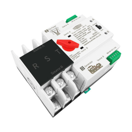 Автоматичний перемикач (АВР) під DIN-рейку TOMZN TOQ5/3P 100A 3 полюси - Зображення 3