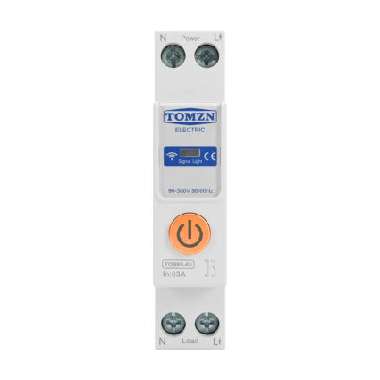 Розумний автоматичний вимикач з Wi-Fi (Tuya) TOMZN TOB9S-63 63A — изображение 2