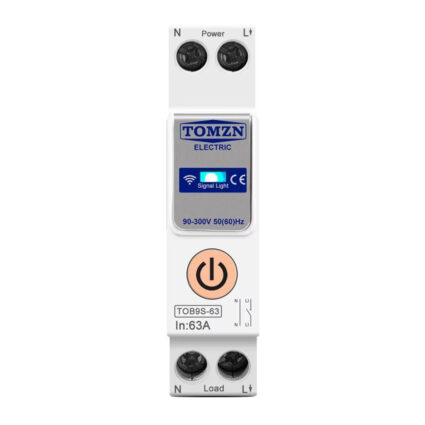 Розумний автоматичний вимикач з Wi-Fi (Tuya) TOMZN TOB9S-63 63A — изображение 5