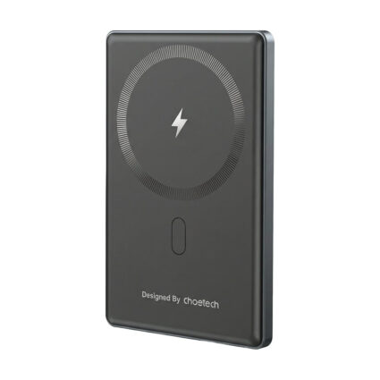 Повербанк 5000mAh Choetech B738 Black QC3.0 PD3.0 бездротова магнітна зарядка