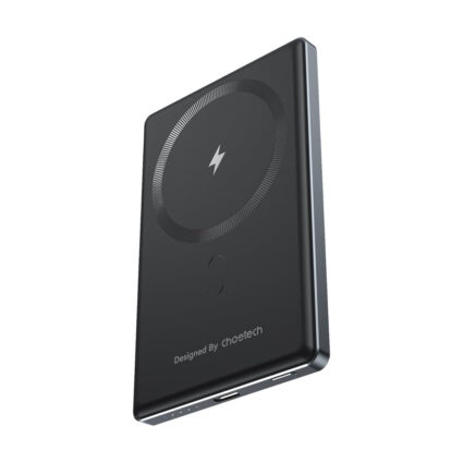 Повербанк 5000mAh Choetech B738 Black QC3.0 PD3.0 бездротова магнітна зарядка - Зображення 3