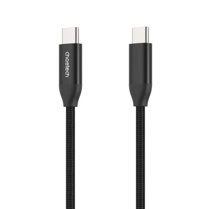 Кабель Choetech ХСС-1060 Black USB-C to USB-C PD3.1 240W 1m+2m, набір з 2 шт. - Зображення 2
