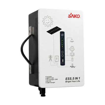 Система резервного живлення (інвертор та батарея) Sako Alpha-ESS-500W/1KWh настінна. Потужність 500 Вт, енергоємність 1004.8 Вт*год, LifePO4 - Зображення 3