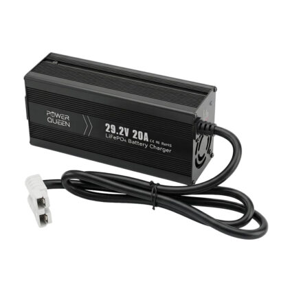 Зарядний пристрій для акумуляторних батарей LiFePO4 29.2V/20A Power Queen P24V20A-BCHA-MINI-X - Зображення 3