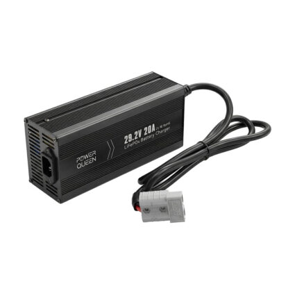 Зарядний пристрій для акумуляторних батарей LiFePO4 29.2V/20A Power Queen P24V20A-BCHA-MINI-X - Зображення 4