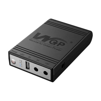 Джерело безперебійного живлення Mini UPS WGP UPS1032 10400mAh 5V/9V/12V, Li-ion 4*2.6Ah, для роутера та оптичного терміналу - Зображення 2