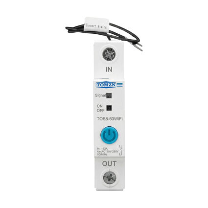 Розумний автоматичний вимикач з Wi-Fi (eWeLink) TOMZN TOB8-63 63A з моніторингом енергоспоживання - Зображення 2
