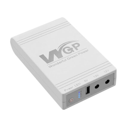 Комплект Mini UPS з блоком живлення: джерело безперебійного живлення Mini UPS WGP UPS103C 16000mAh 5V/12V/12V, Li-ion 4*4Ah, для роутера і оптичного термінала та блок живлення SPF-1202B 12V/2A (24W) - Зображення 4