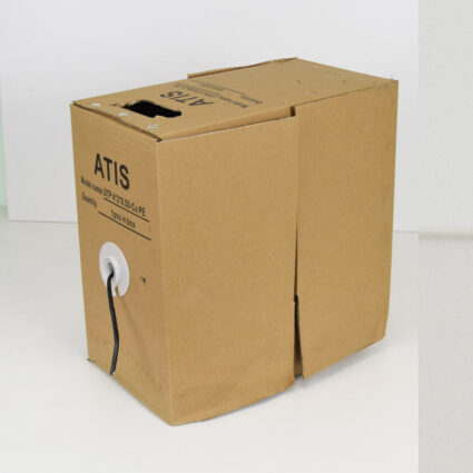 UTP 4*2*0.5-CU PE кат.5е (UTP мідь зовнішній) бухта 305м (розпродаж 741) - Зображення 2