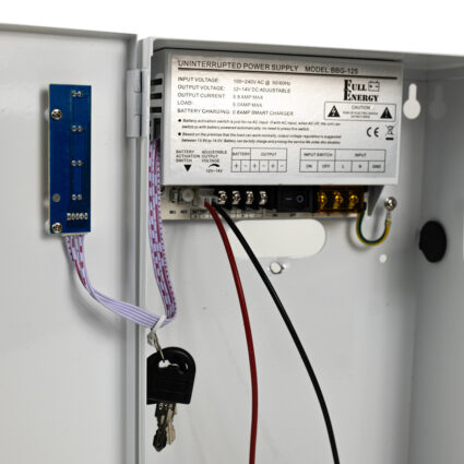 Блок безперебійного живлення Full Energy BBG-125-L (розпродаж 928) для відеоспостереження 12В, 5А, під 18Аг акумулятор - Зображення 6