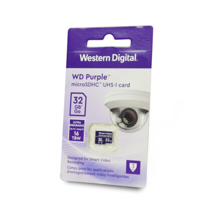 Карта пам'яті Western Digital MICRO SDXC 32GB UHS-I WDD032G1P0C WDC спеціалізована для відеоспостереження - Зображення 2