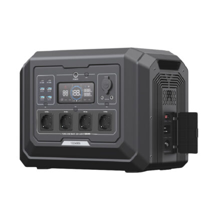 Комплект резервного живлення OUPES 5120Wh 2000W: зарядна станція OUPES Mega 1 S1 2000W 1024Wh LiFePO4 та 2 додаткові батареї OUPES S2-BAT 2048Wh LiFePO4 — изображение 2