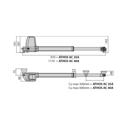 ATHOS AC A40 R правий привід - Зображення 2