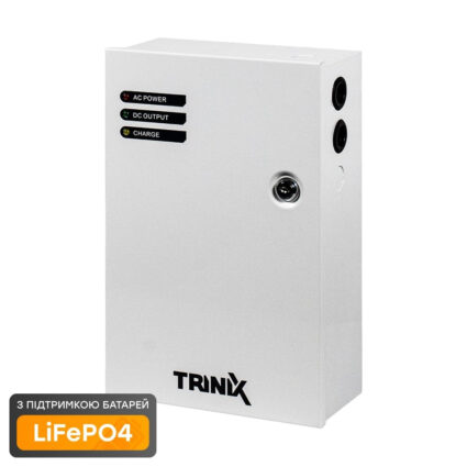 Комплект резервного живлення Trinix: джерело безперебійного живлення PSU-1203LED(M) LiFePO4 і акумуляторна батарея LFP 12V8Ah LiFePO4 — изображение 2