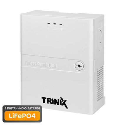 Комплект резервного живлення Trinix: джерело безперебійного живлення PSU-1203LED(P) LiFePO4 і акумуляторна батарея LFP 12V6Ah LiFePO4 — изображение 2