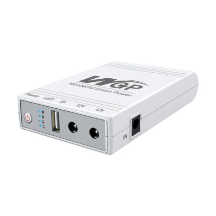Комплект Mini UPS з блоком живлення: джерело безперебійного живлення Mini UPS WGP UPS103A 10400mAh 5V/12V/12V, Li-ion 4*2.6Ah, для роутера і медіаконвертера та блок живлення Kraft KRF-1203PS 12V/3A — изображение 2