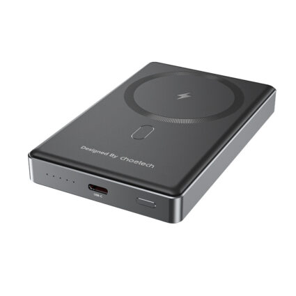 Повербанк 10000mAh Choetech B739 Black QC3.0 PD3.0 бездротова магнітна зарядка - Зображення 2