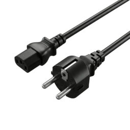 Кабель живлення Trinix C13-EU plug євророзетка 1.8м
