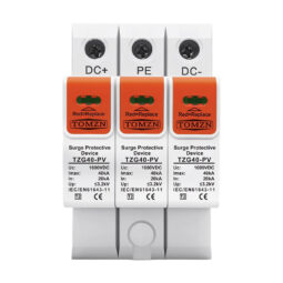 Обмежувач напруги TOMZN TZG40-PV 3P 1000V DC під DIN-рейку