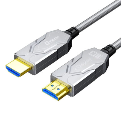 Кабель оптичний армований HDMI 2.1 100m Dtech DT-HF8100K
