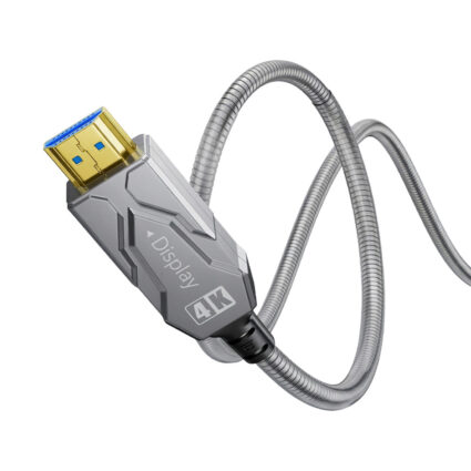 Кабель оптичний армований HDMI 2.0 60m Dtech DT-HF2060K - Зображення 2