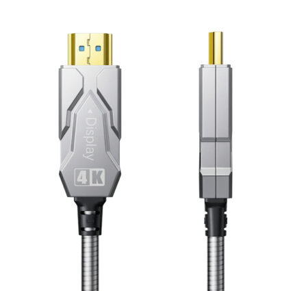 Кабель оптичний армований HDMI 2.0 100m Dtech DT-HF2100K - Зображення 4