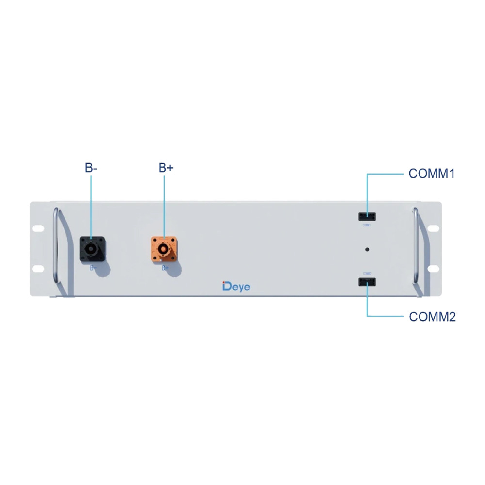 306464-01 Акумуляторна батарея Deye BOS-A-Pack7.68 LiFePO4 38.4 В 200 А·год - Зображення 1