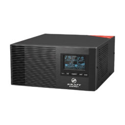 Інвертор Kraft KRF-AVR600VA/500W-12V з правильною синусоїдою під зовнішній акумулятор