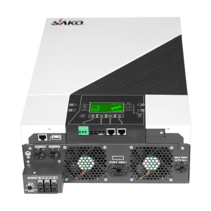 Автономний інвертор для сонячних панелей 6.2kW Sako SUNON IV 6.2KW/48V +120A MPPT, Off grid - Зображення 5