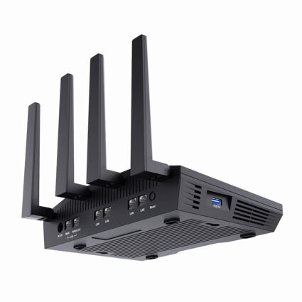 WiFi 6 маршрутизатор GL.iNet Flint 2 (GL-MT6000-EU) 2.5G дводіапазонний - Зображення 5