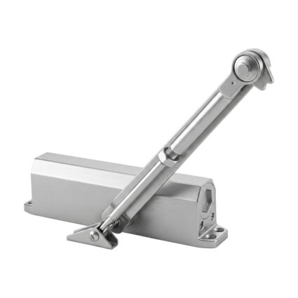 Дверний доводчик Dortec DT-65HA Silver 85-120кг з фіксацією дверей у відчиненому положенні - Зображення 2