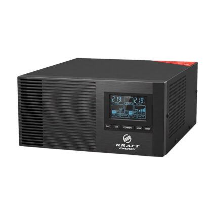 Комплект резервного живлення 1000W 2112Wh: інвертор з функцією ДБЖ Kraft KRF-AVR1200VA/1KW-12V + акумуляторна батарея LiFePO4 12.8V 165Ah з Bluetooth та підігрівом LiTime Dual Purpose L12V165-150-DP-BT-CCA1K2-4-A100 стартерна / тягова - Зображення 2