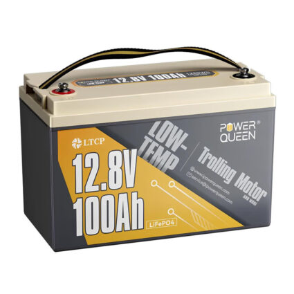 Комплект резервного живлення 800W 1280Wh: інвертор з функцією ДБЖ Kraft KRF-AVR1000VA/800W-12V + акумуляторна батарея LiFePO4 12.8V 100Ah Low-temp Power Queen P12V100-100-LTP-4-A100 тягова - Зображення 3