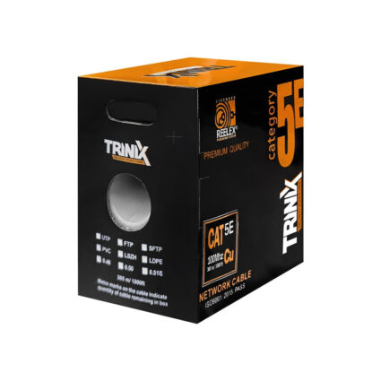 Кабель вита пара  UTP CAT5E CU 0.51mm LSZH Indoor Trinix 305m - Зображення 3