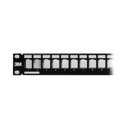 Патч-панель 24 порти Keystone NVC-P-05/24 19" 1U неекранована - Зображення 4