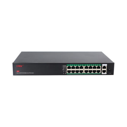 PoE-комутатор некерований 19-портовий ONV ONV-H1016PFD з 16 портами PoE - Зображення 2