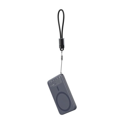 Повербанк 5000mAh Choetech B861 Grey 20W QC3.0 PD3.0 бездротова магнітна зарядка MagSafe — изображение 5