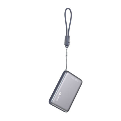 Повербанк 10000mAh Choetech B862 Grey 22.5W QC3.0 PD3.0 бездротова магнітна зарядка MagSafe — изображение 3