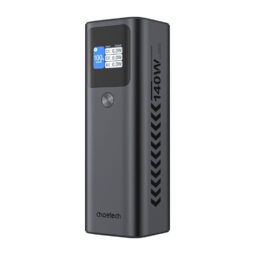Повербанк 27000mAh Choetech B670 Grey 140W QC3.0 PD3.1 TFT Smart дисплей