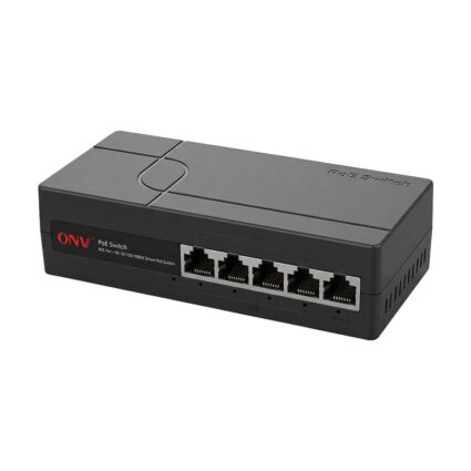 PoE-комутатор некерований 5-портовий ONV ONV-H3054PEBS 4 портами PoE