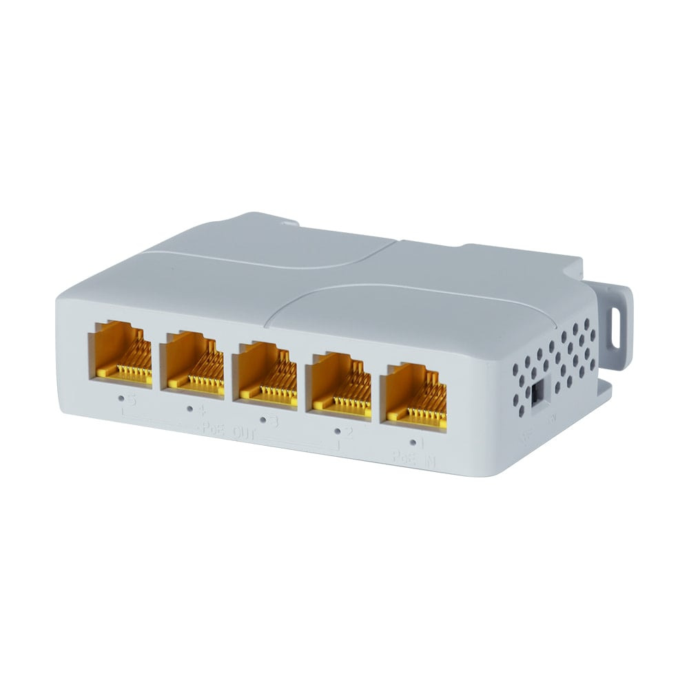 000025886_1_78 PoE-розширювач на DIN-рейку NVC-POE 4/1000 DIN - Зображення 1