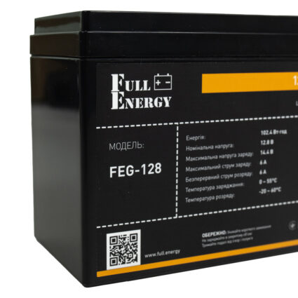 Акумулятор LiFePO4 12.8В 8А·год 102 Вт·год Full Energy FEG-128 для ДБЖ - Зображення 5