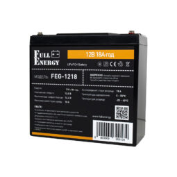 Акумулятор LiFePO4 12.8В 18А·год 230 Вт·год Full Energy FEG-1218 для ДБЖ