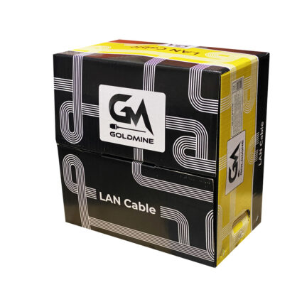 Кабель звита пара GoldMine GM UTP 4*2*0.5-CU PE кат.5е (UTP мідь зовнішній)  бухта 305м - Зображення 3