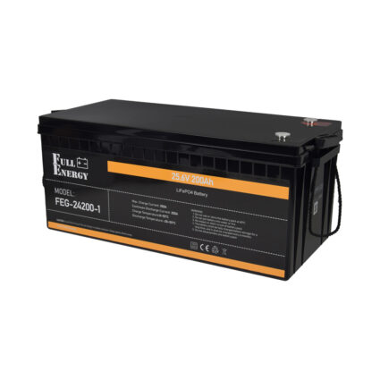 Акумулятор LiFePO4 Full Energy FEG-24200-1 25.6V 200Ah (5120Wh) з Bluetooth для інвертора, ДБЖ та сонячних систем